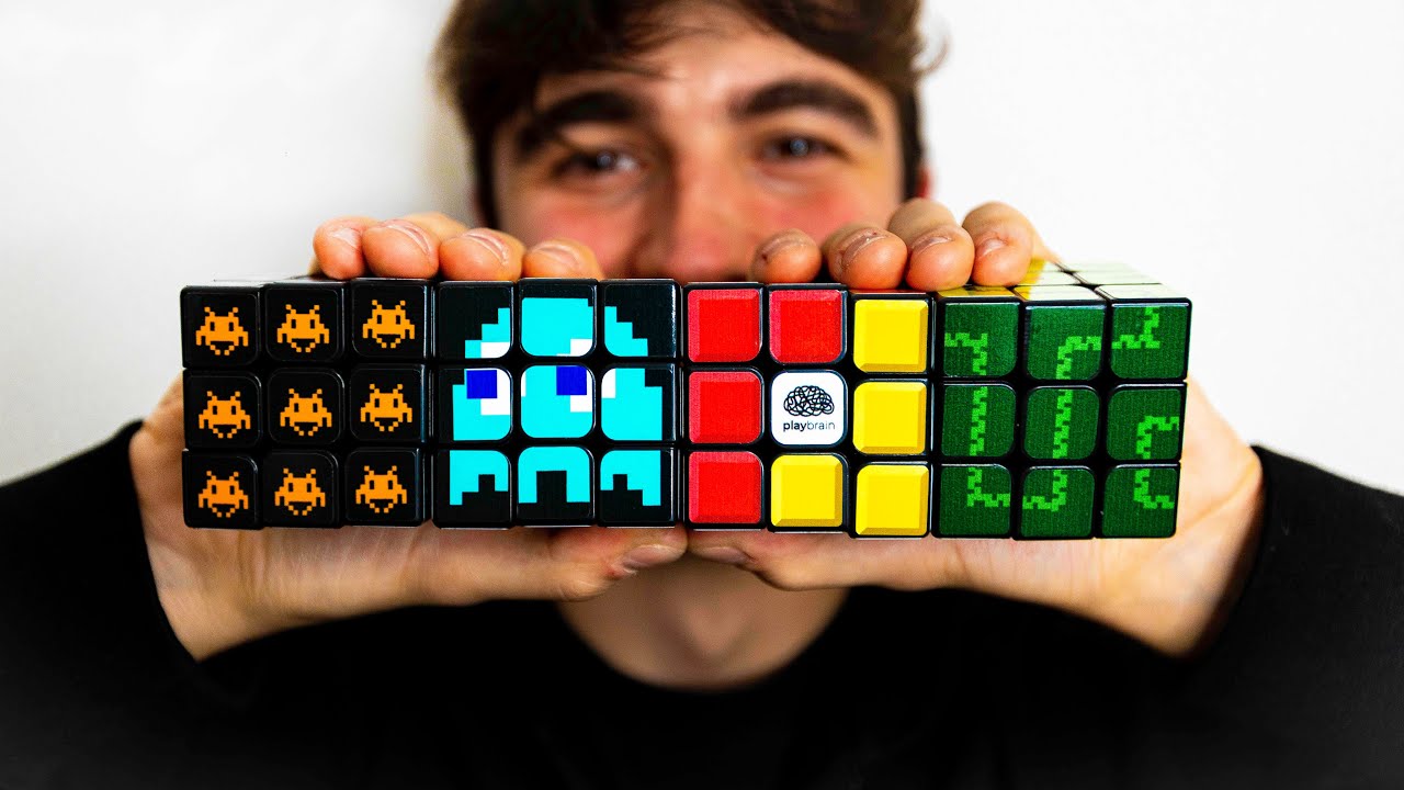 I CUBI DI RUBIK VIDEOGIOCO (Tetris/Pac-Man/Snake/Space Invaders)