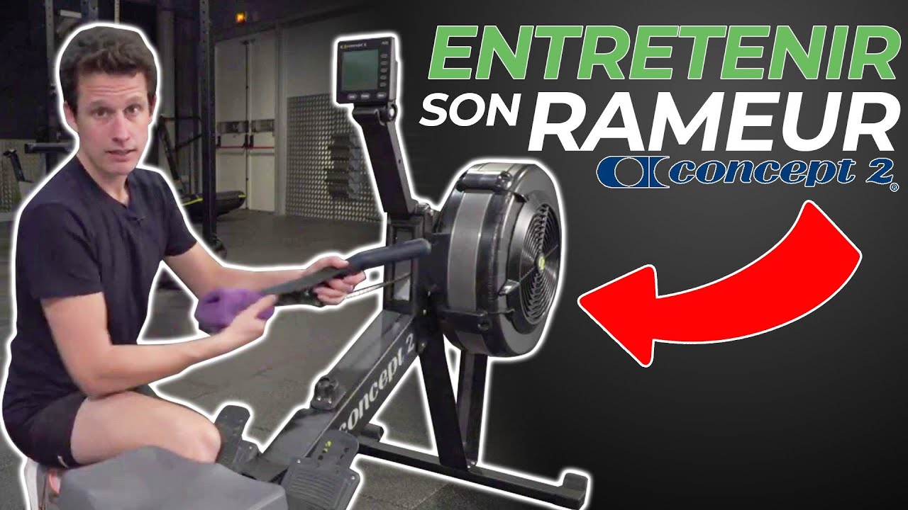 Entretiens Quotidien du Rameur Concept 2 (ROWERG)