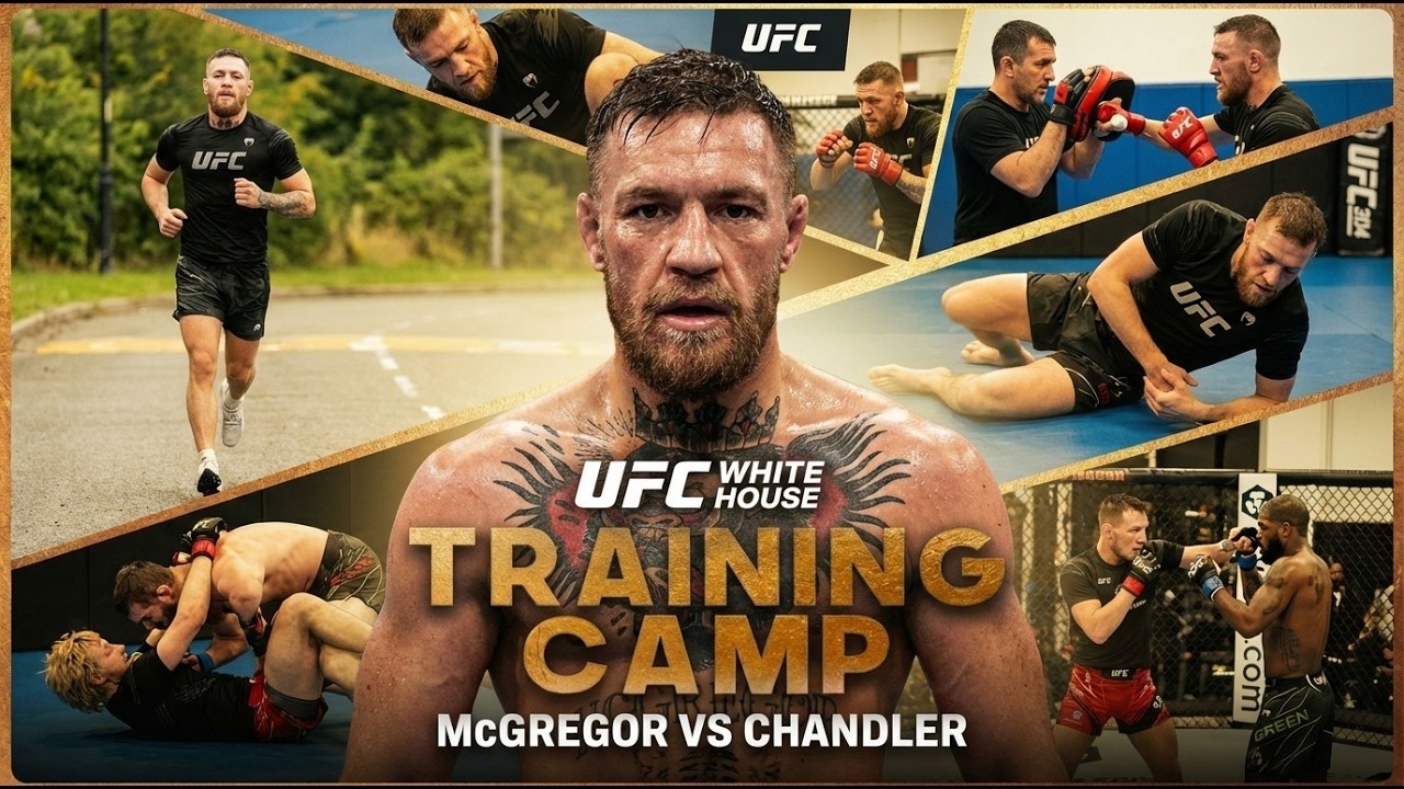 Conor McGregor STARTS BRUTAL Training Camp 6 Months Before White House Fight
