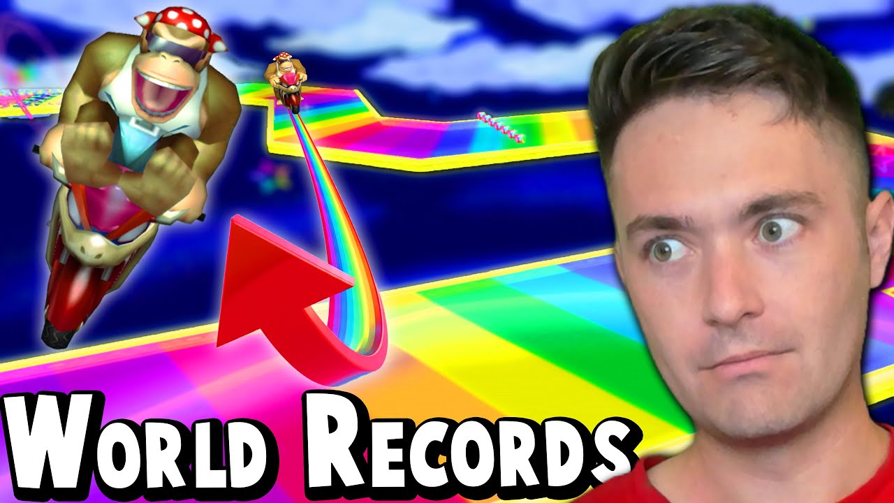 Reacting to *UNPREDICTABLE* Mario Kart Wii World Records