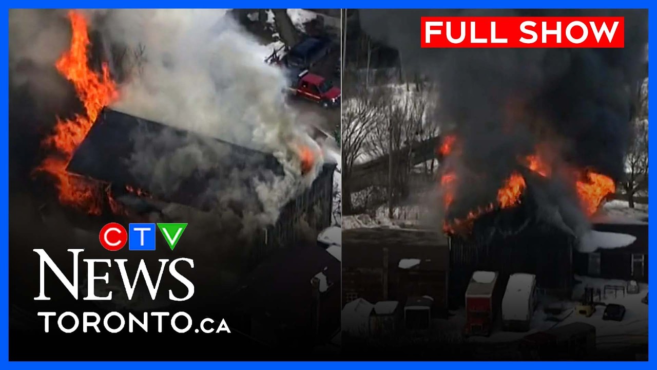 Woodshop fire breaks out in Scarborough | CTV News Toronto at Noon for Mar. 5, 2026