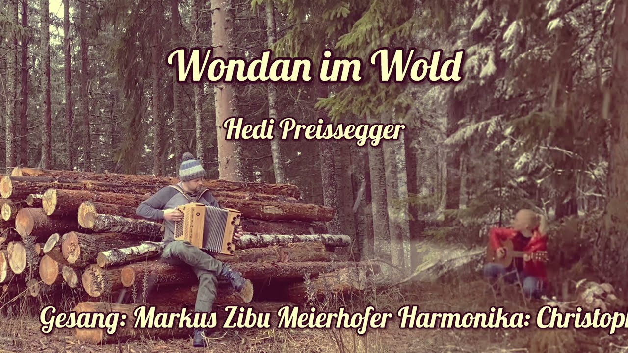 Wandern im Wald (Hedi Preissegger)