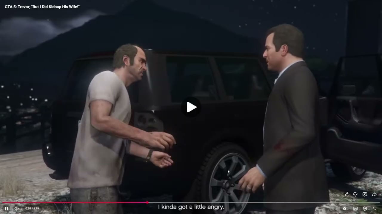 gta 5 trevor kidnaps a woman (croatian dub) whit #gameingyt bruno