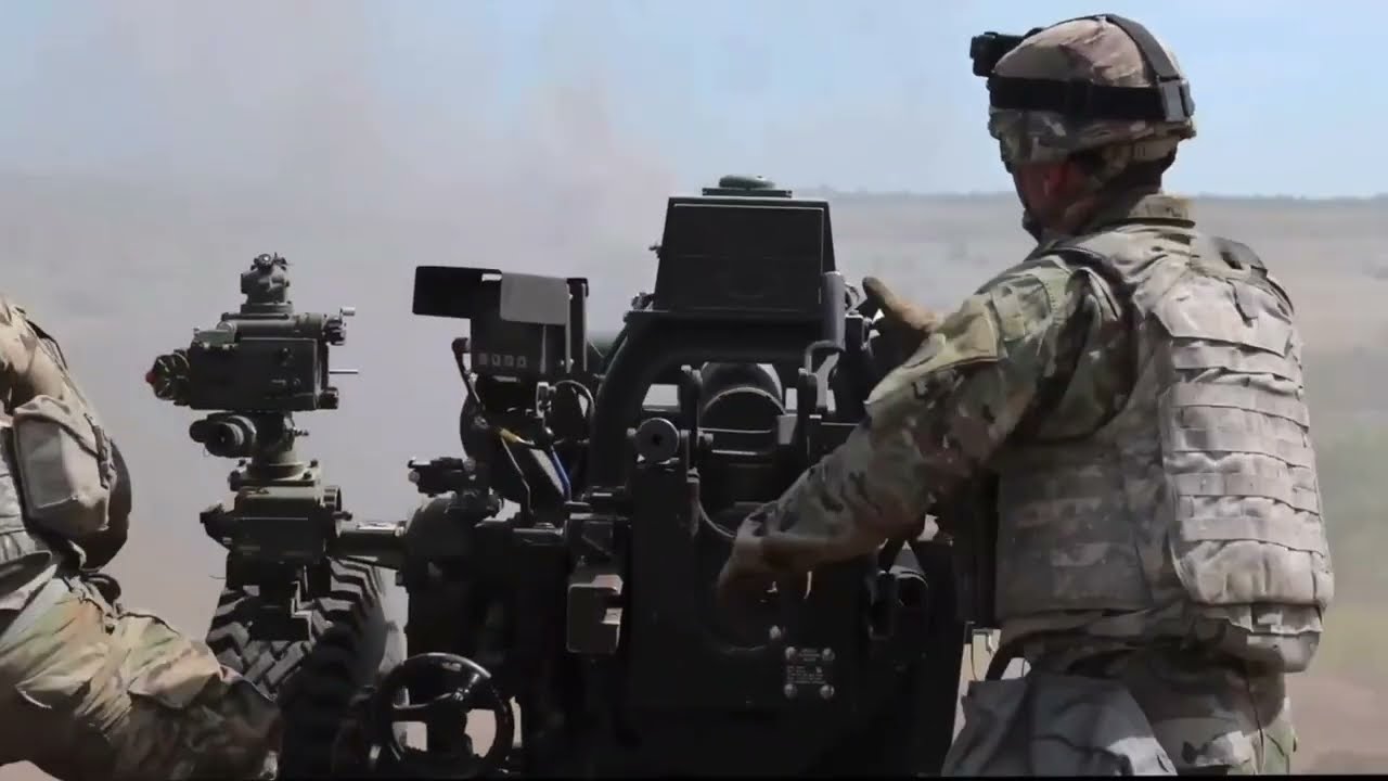 M119A3 Howitzer Firing - Northern Strike 22