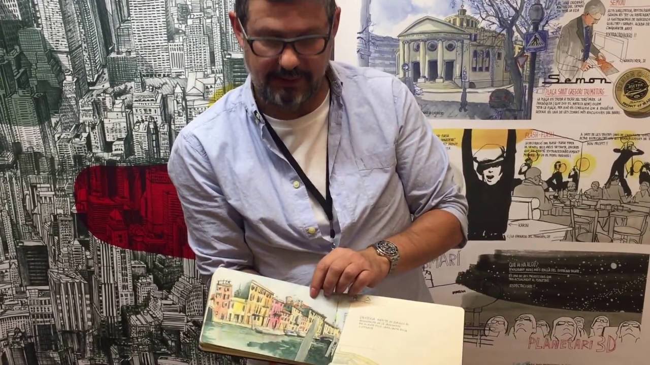 Santi Sallés Sketchbookart