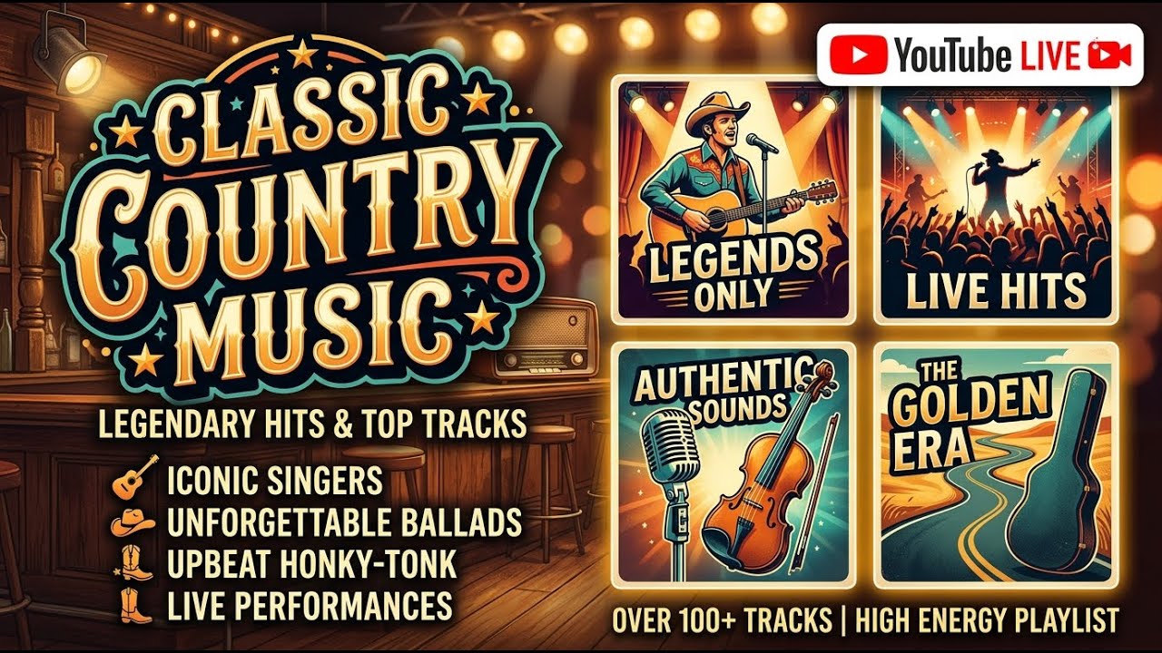 Classic Country Music Legends Playlist George Strait, Alan Jackson, Willie Nelson, Kenny Rogers