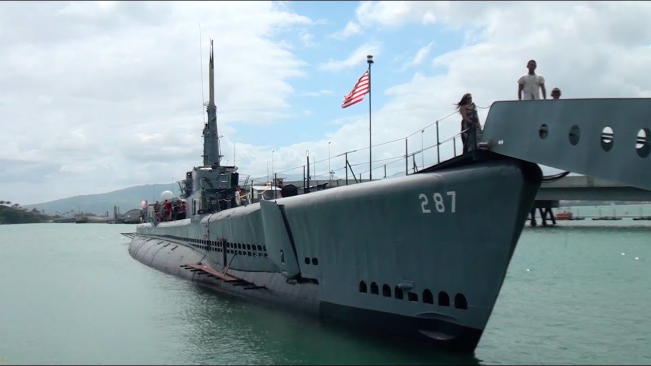Hawaii Day 2 - Part 7 ~ USS Bowfin Submarine 潜水艦 USS ボーフィン ~