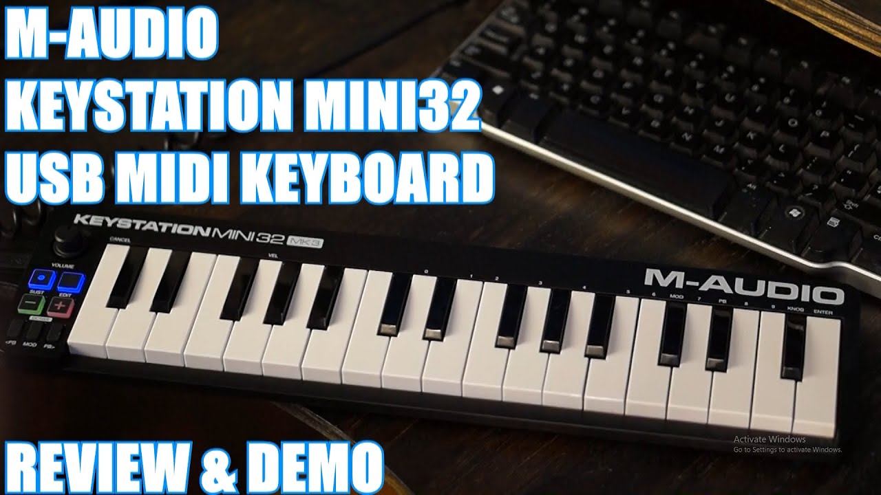 M-AUDIO MIDI MINI 32 MK3 Review & Demo