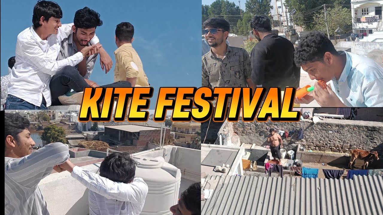 KITE FESTIVAL IN FULL FUN IN ALL BROTHER 🤣🤣