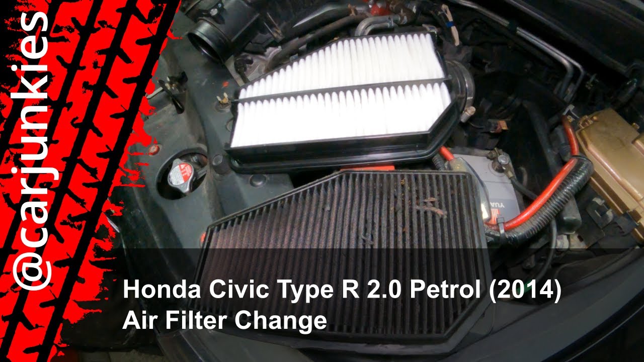 Honda Civic Type R 2.0 Petrol (2008) - Air Filter Change