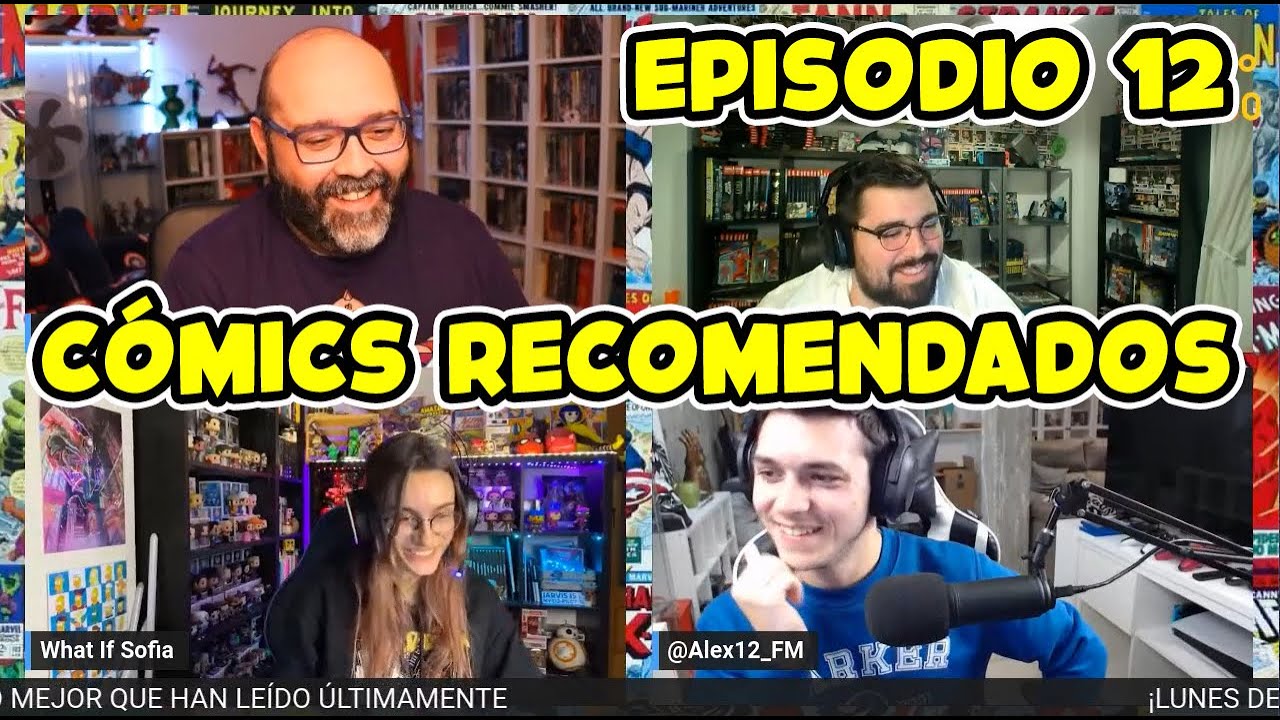 CÓMICS RECOMENDADOS, EPISODIO 12 ¡RECOMENDAMOS EN COMPAÑÍA!