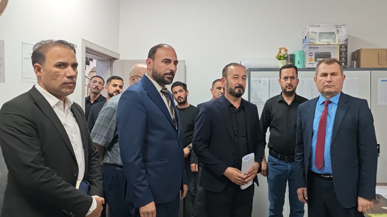 زيارةُ قائممقامِ قضاءِ تلكيفَ إلى ناحيةِ وانه.