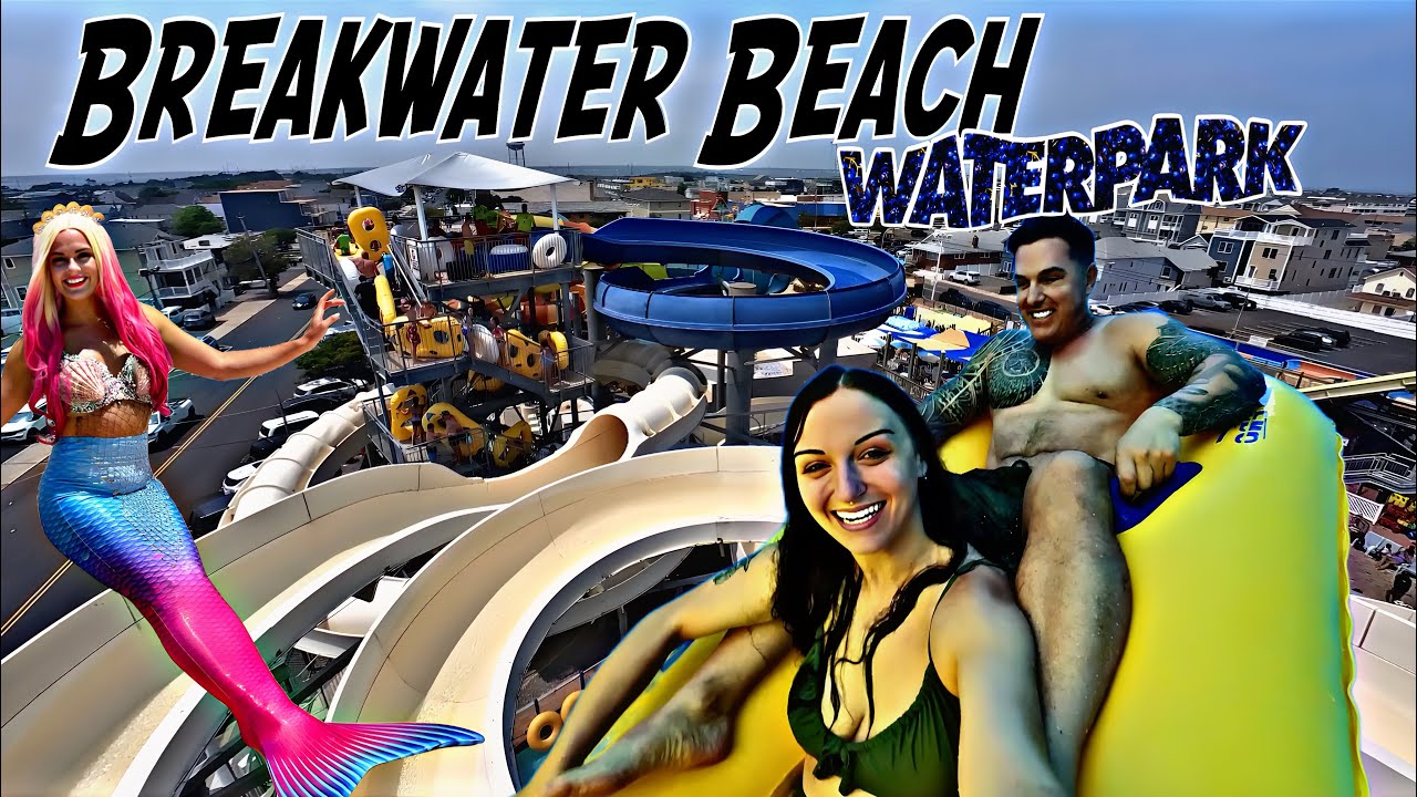 Best WaterPark in New Jersey Shore Little Mermaids Waterslides Breakwater Beach Seaside Heights