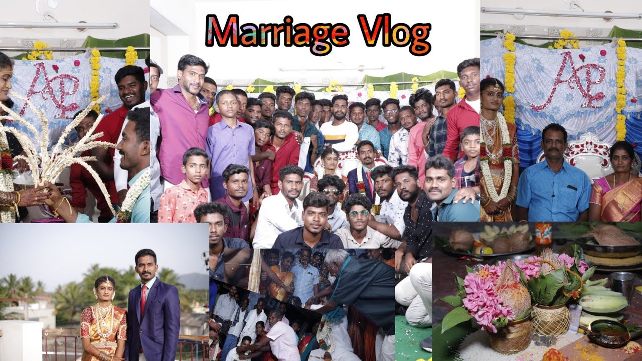 My Marriage vlog | #prabakaranvlog | #marriagevlog |#ourfamilyfunction | #friendsforever