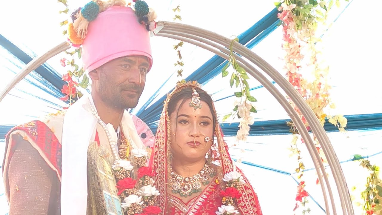 Parful Bisht ( Negi Bisht ) ♥️ Weds ♥️ Preeti Negi | Ribba To Rupi Village Marriage Celebration