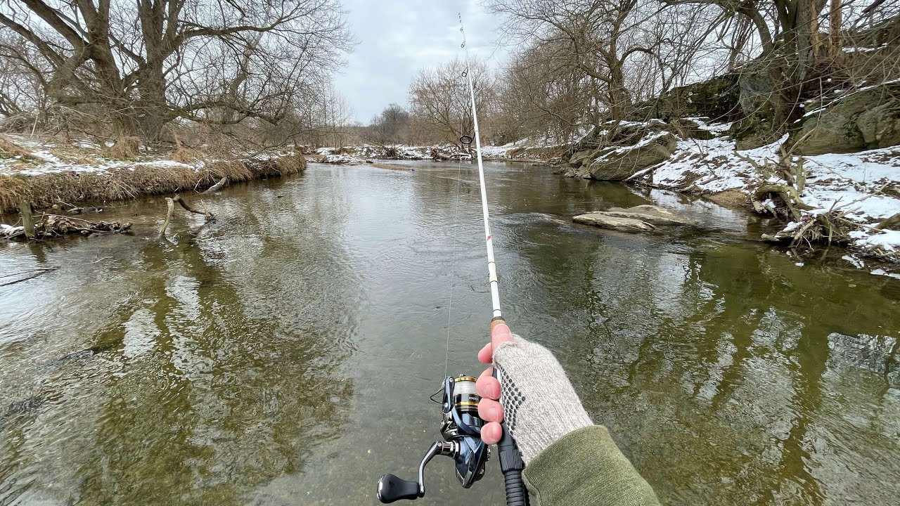 DON'T STOP TROUT FISHING IN THE WINTER!