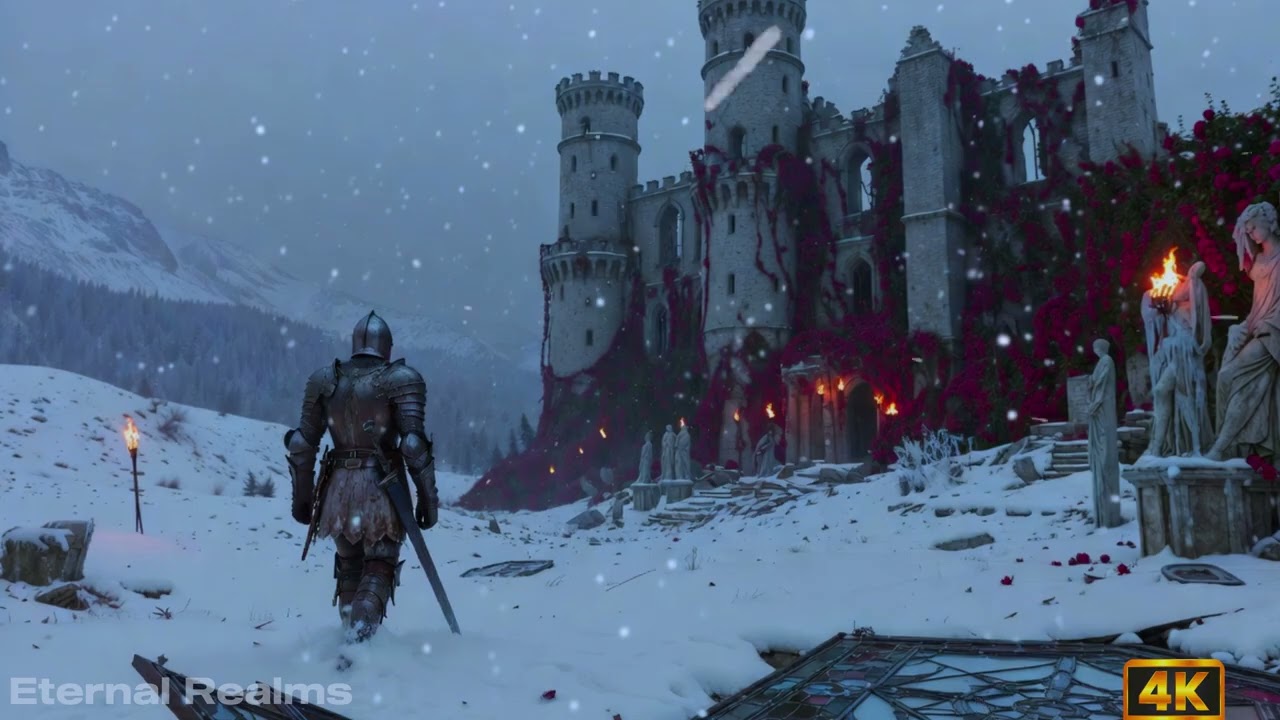 Echoes of a Fallen Order: A Knight's Ambient Visual Odyssey