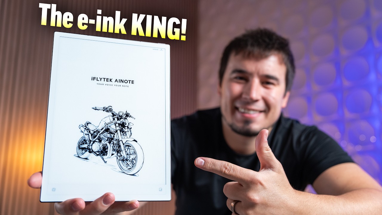 if Apple made an e-ink Tablet! - iFLYTEK AINOTE 2
