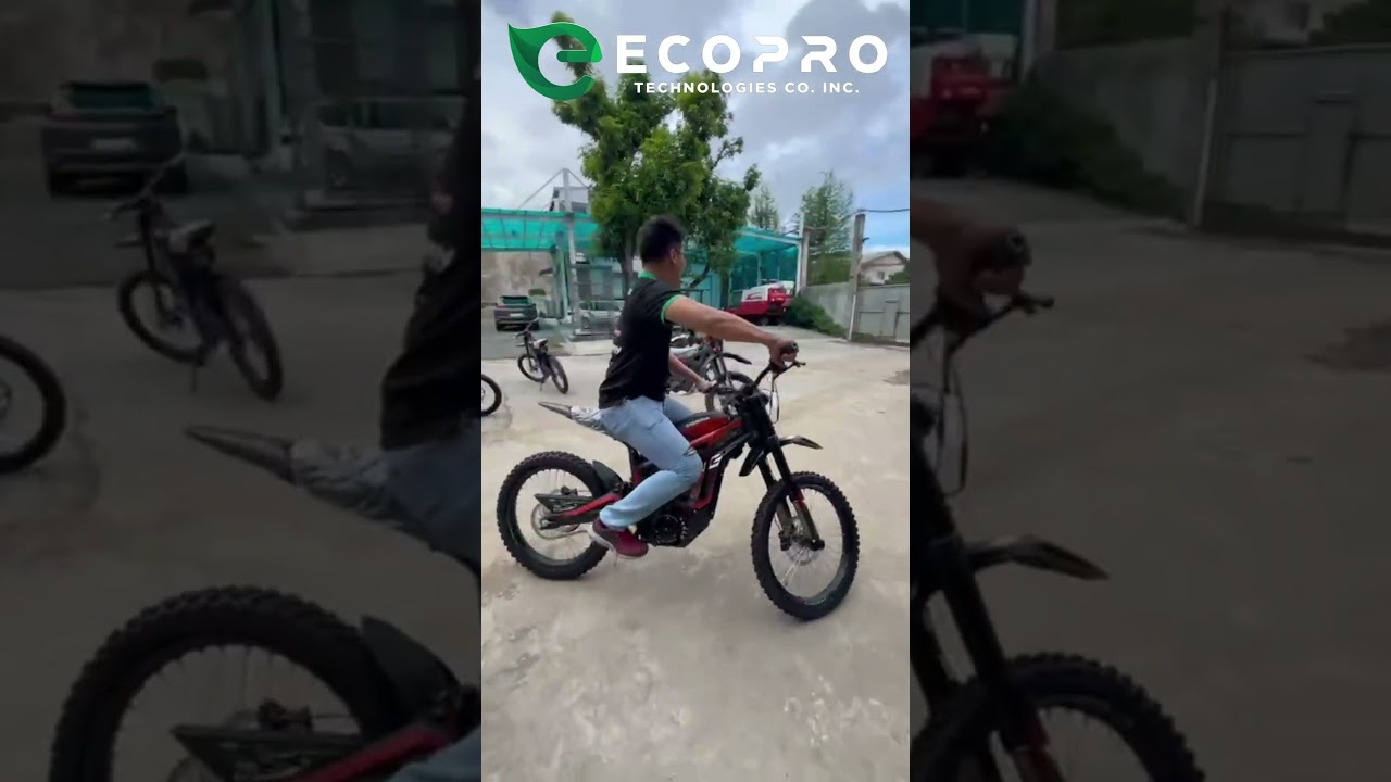 TALARIA STING Test Drive at ECOPRO #talaria #ecopro #surron #electricdirtbike #talariasting