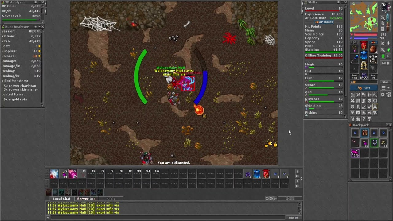 [MS] 8 - 12 LEVEL | VENORE CORYMS | TIBIA