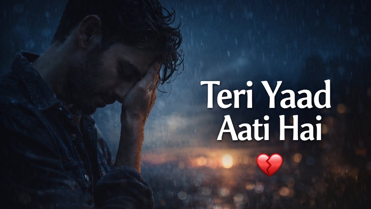  Teri yaad aati hai ll lo-fi sad vibes ll Agar koi yaad aata haiJab sad lofi sunte ho....🌙💔