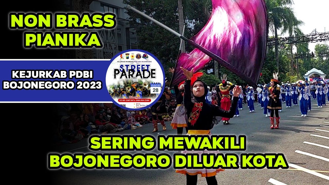 Drum Band Lagu Ampar-Ampar Pisang - Kejurkab PDBI Bojonegoro 2023