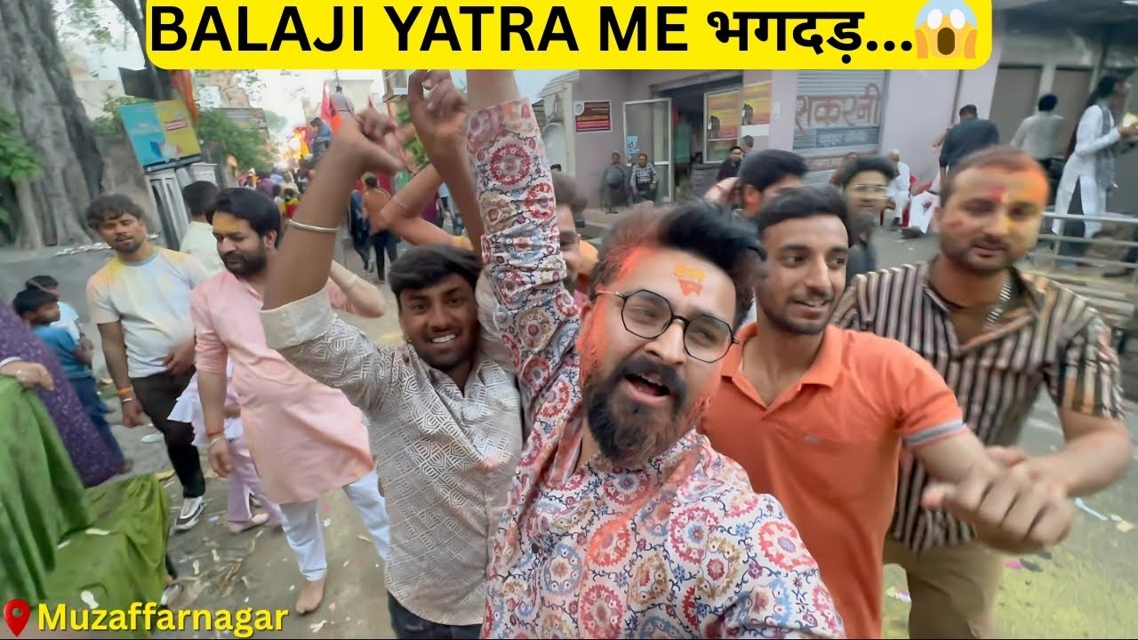 BALAJI YATRA MUZAFFARNAGAR 2025 | PART-1 | MUKUL ON WHEELS