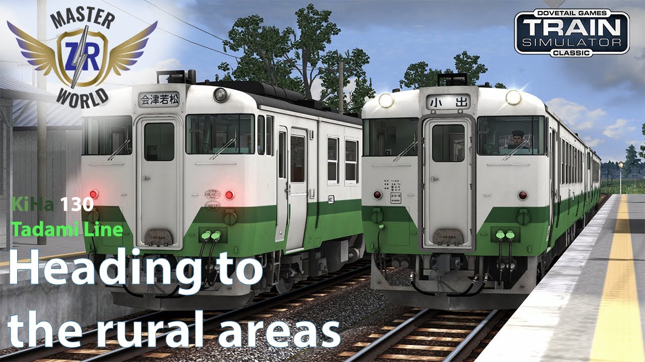 The Sound of Spring | Tadami Line | KiHa 40 | Train Simulator Classic