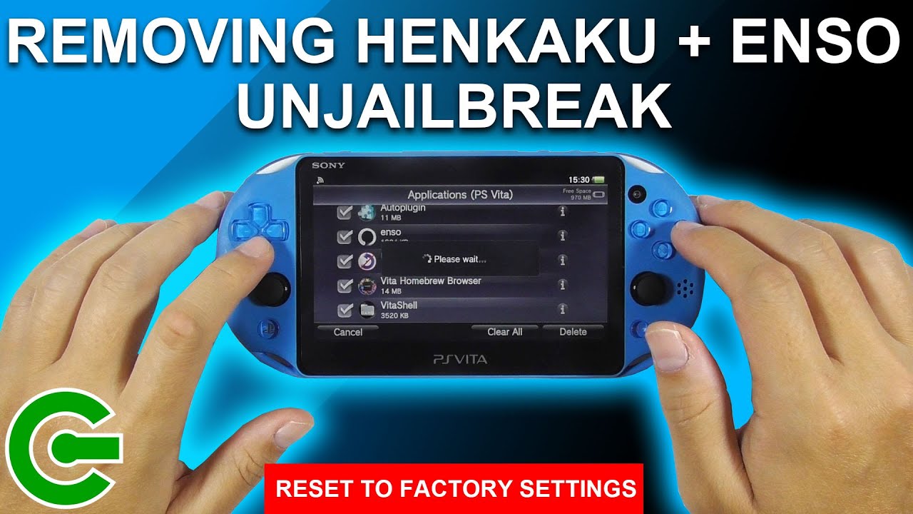 Removing Henkaku Enso & Restoring the PS Vita to Factory Settings (Unjailbreak)