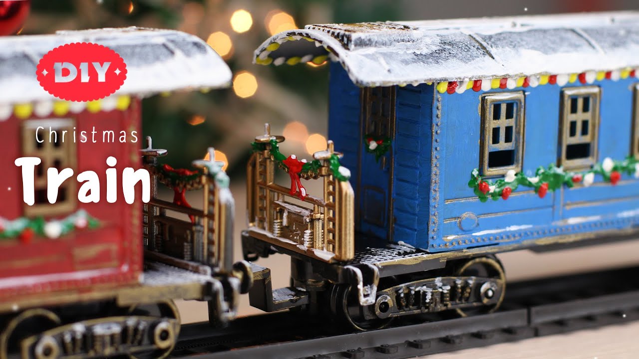 Diy Christmas Train | Handmade Santa Train | Polar Express Train