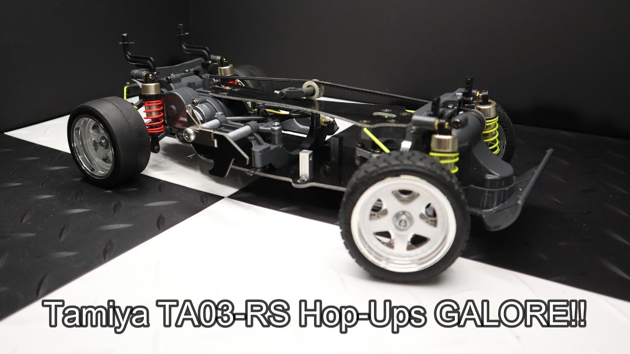 Tamiya Porsche 911 TA03-RS Множество хоп-апов!!