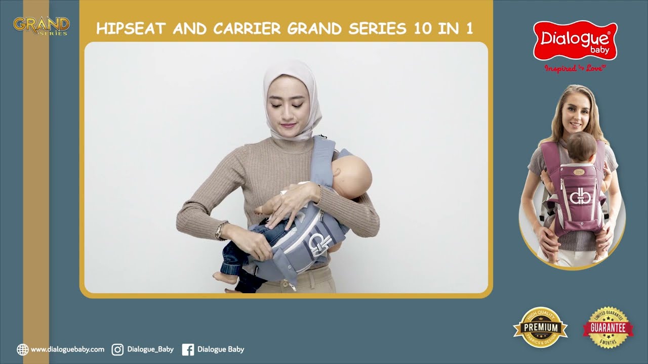 Hipseat and Carrier Grand Series 10 in 1