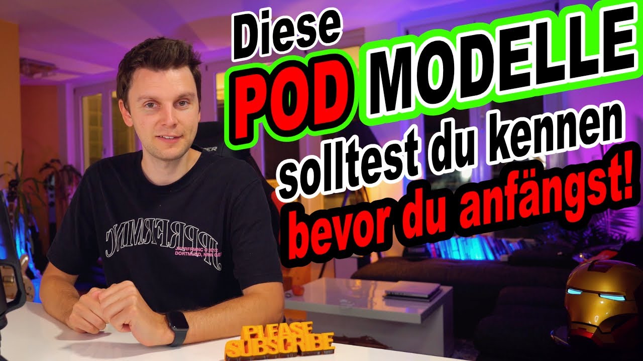 Online Geld verdienen mit Print on Demand - Alle Modelle erklärt