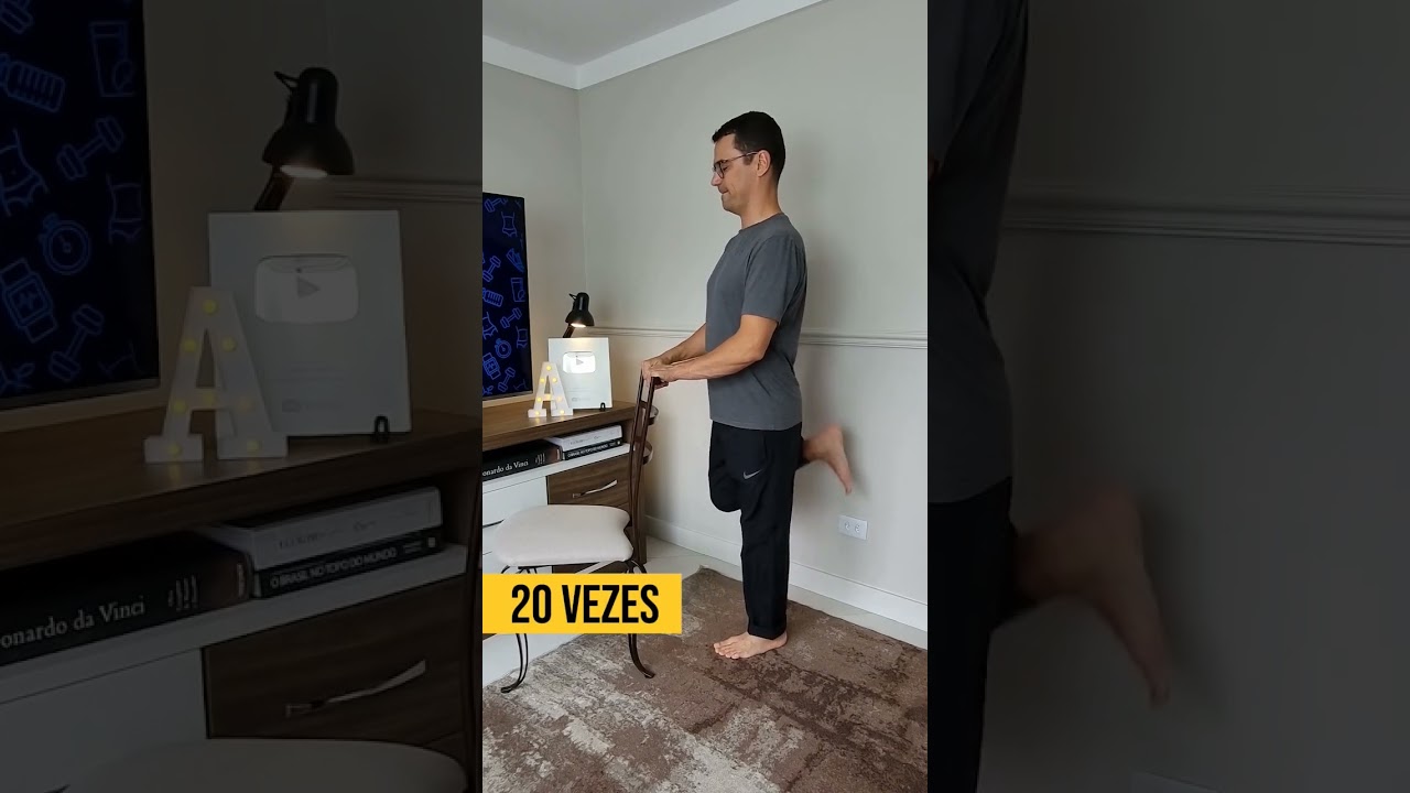Treino f&aacute;cil para fortalecer as pernas | N&iacute;vel 2 | Exerc&iacute;cios para idosos