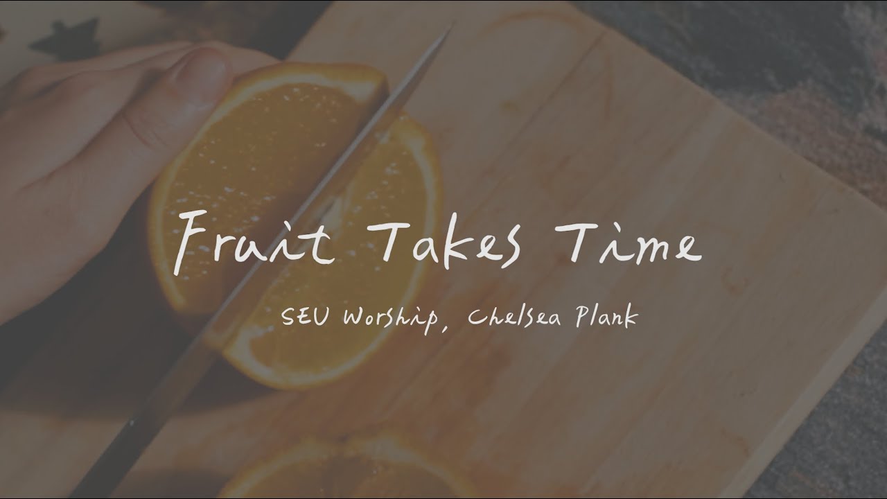 SEU Worship, Chelsea Plank - Fruit Takes Time 好的果實需要時間成熟（英文詩歌、中文歌詞）