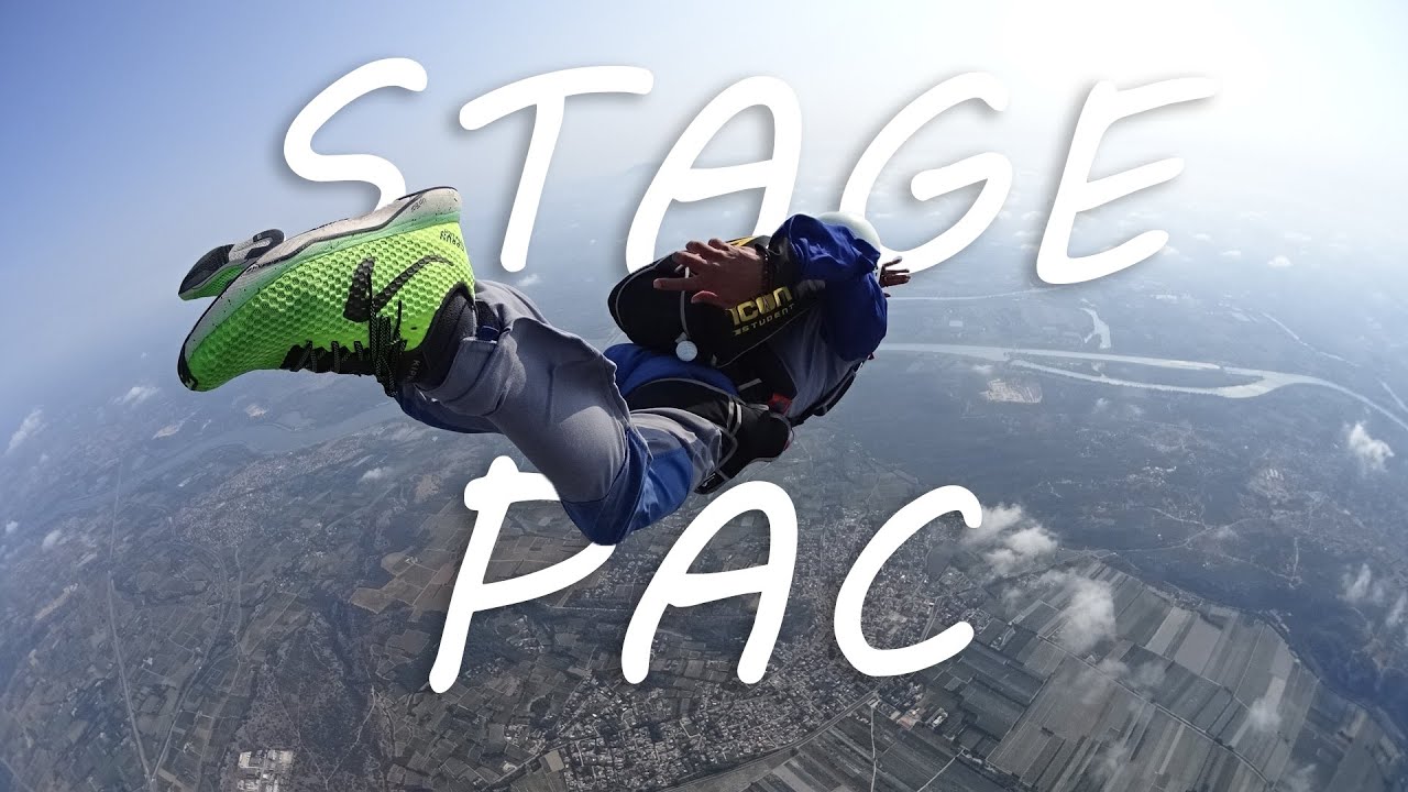 Stage PAC parachutisme Pujaut Avignon avec UPnFLY