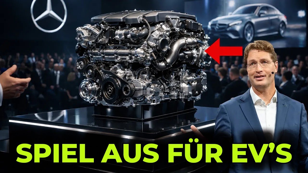 Der neue Motor von Mercedes schockiert die gesamte Autoindustrie!