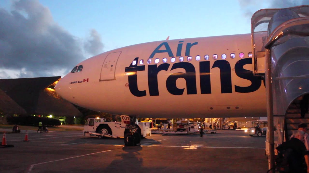 Night-Flight-Report: Punta Cana-Montreal Air Transat Part 1