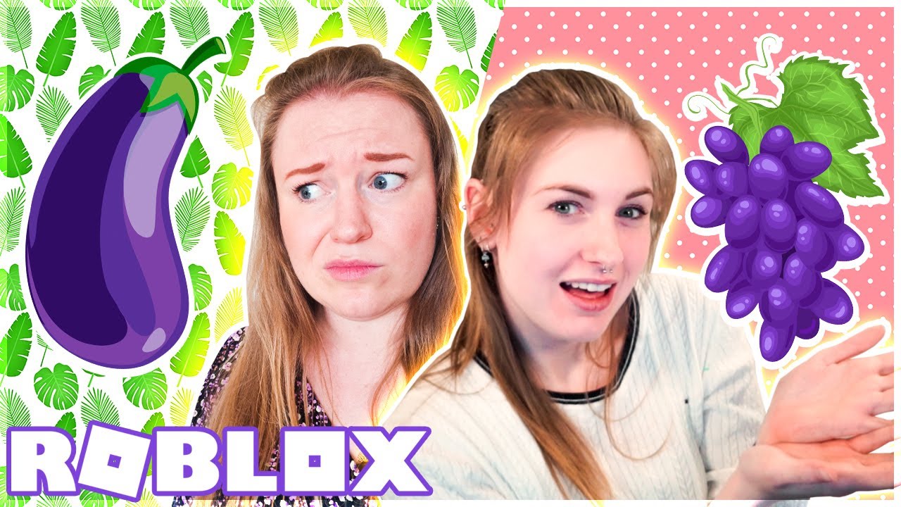 VI SPISER KUN ÉN FARVE MAD, TRENDNIQ! | Roblox: Eat Same Color Food Challenge
