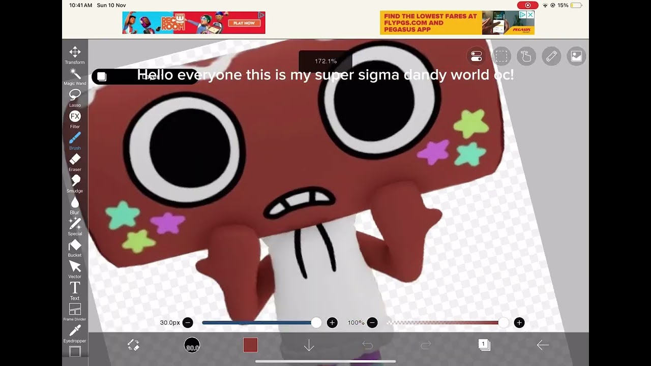 POV:Emily makes a dandy world oc