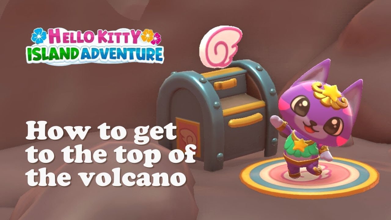 Hello Kitty Island Adventure: How to Get to the Top of the Volcano