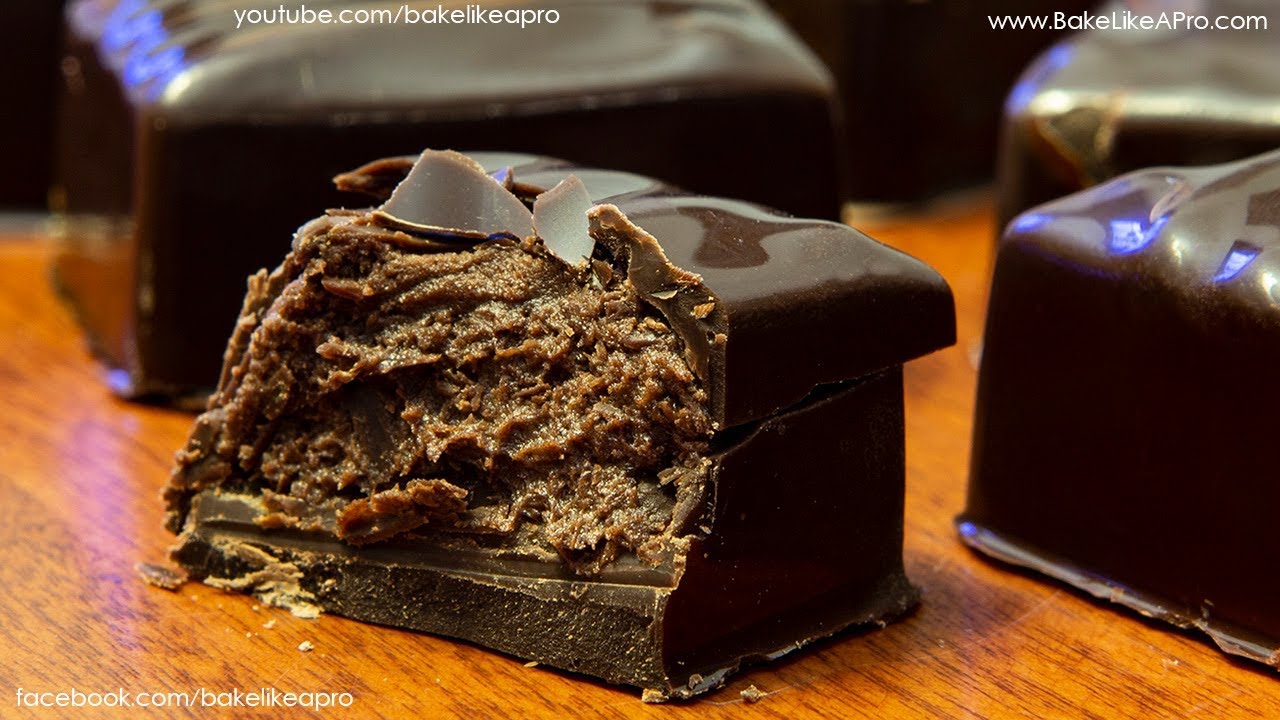 Coffee Chocolate Ganache Filled Chocolates Recipe Tutorial