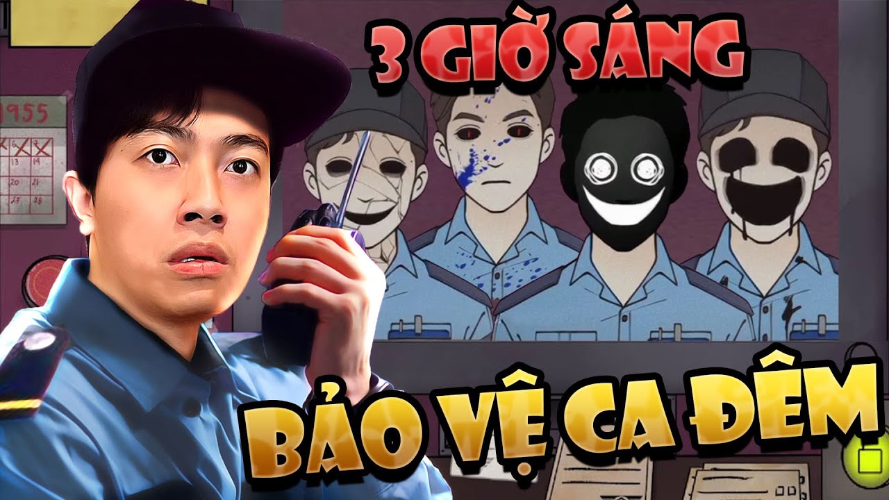 CrisDevilGamer làm bảo vệ ca đêm lúc 3 giờ sáng