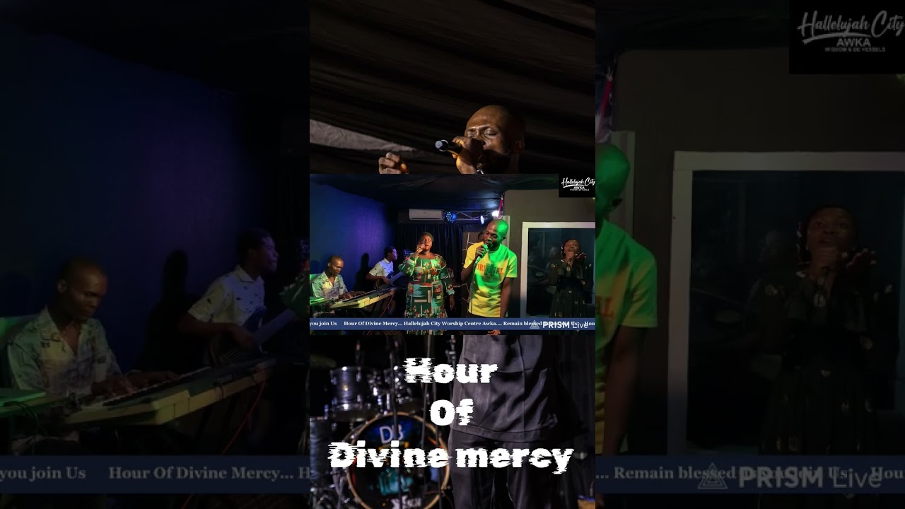 Snippet from Our Live Broadcast During Hour of Divine Mercy @Hallelujah City Worship Centre.