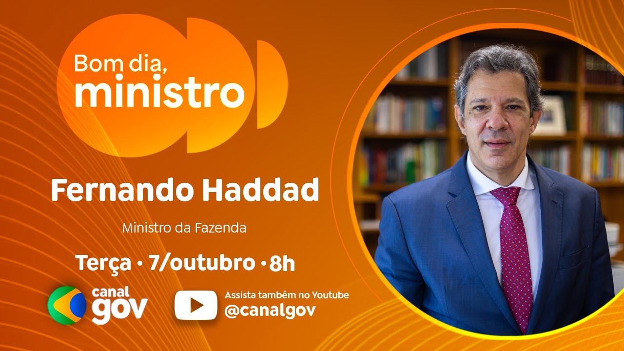 🔴 Bom Dia, Ministro I Fernando Haddad