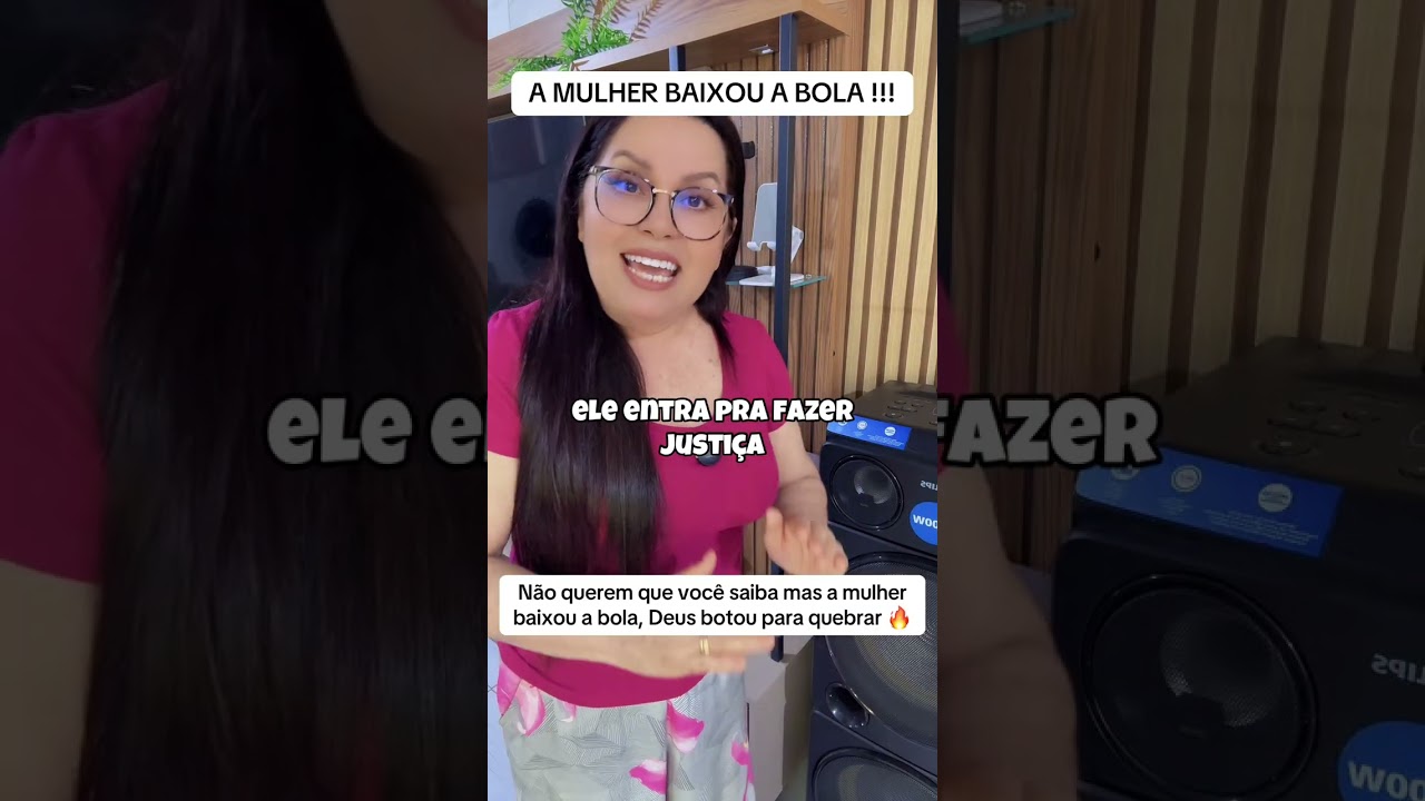 A MULHER BAIXOU A BOLA 🫵🏻😱😡