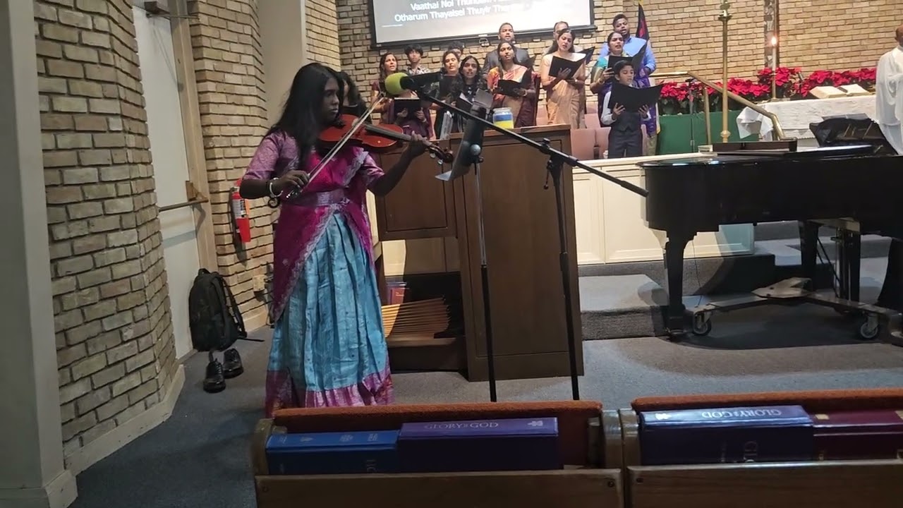 Aathumamey en muzhu  uzhallamey #violin 