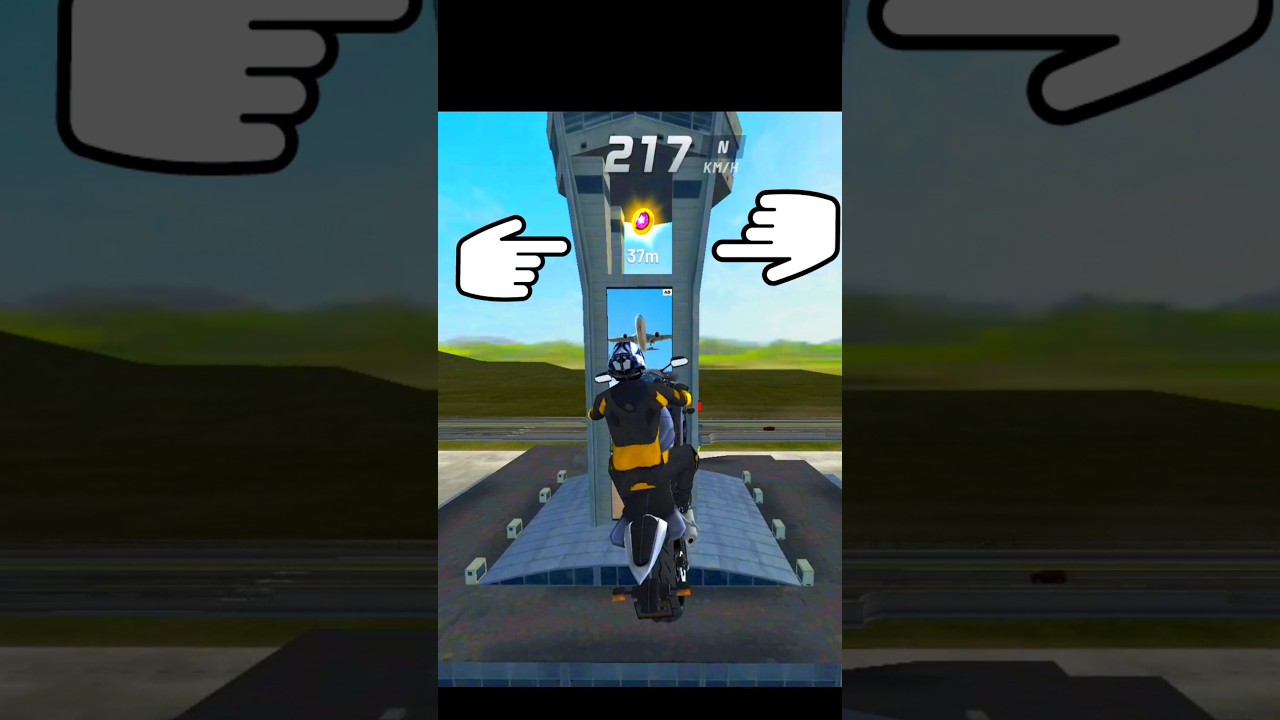 Extreme car driving simulator 😂New update Bike Mod #shortsfeed #shortvideo #shorts