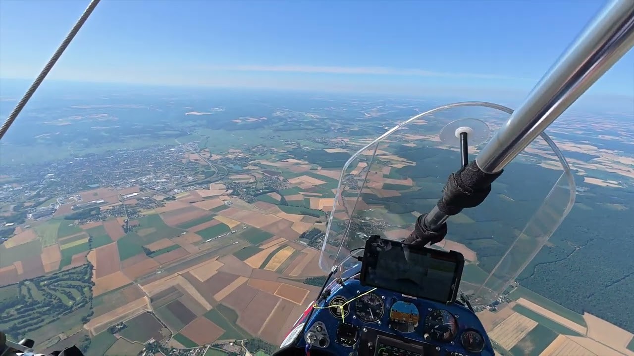 flexwing flight to the alps, courchevel to beaune