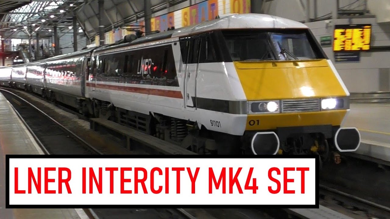 LNER INTERCITY REPAINT MK4 SET AT LEEDS 27/09/22